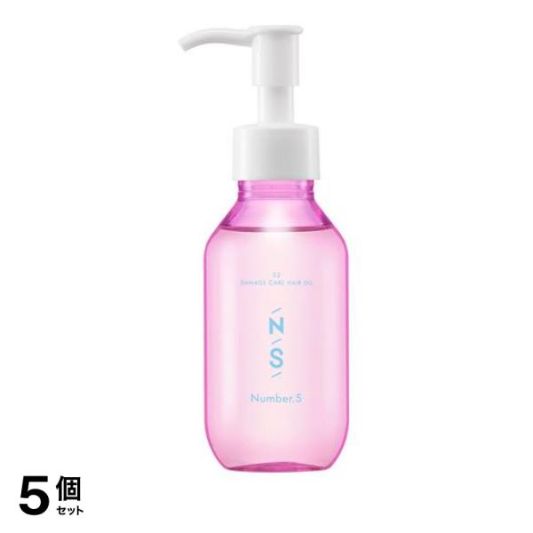 Number.S(ナンバーエス) ダメージケア ヘアオイル ポンプ付き本体 100mL 5個セット