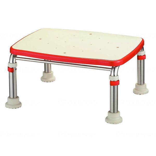 アロン化成 ステンレス製浴槽台R レッド 20‐30 536446 メーカー直送介護用品