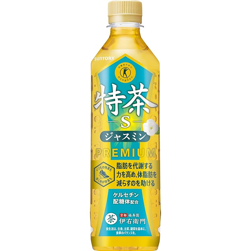 [トクホ]サントリー 伊右衛門 特茶 ジャスミン お茶 500ml×24本