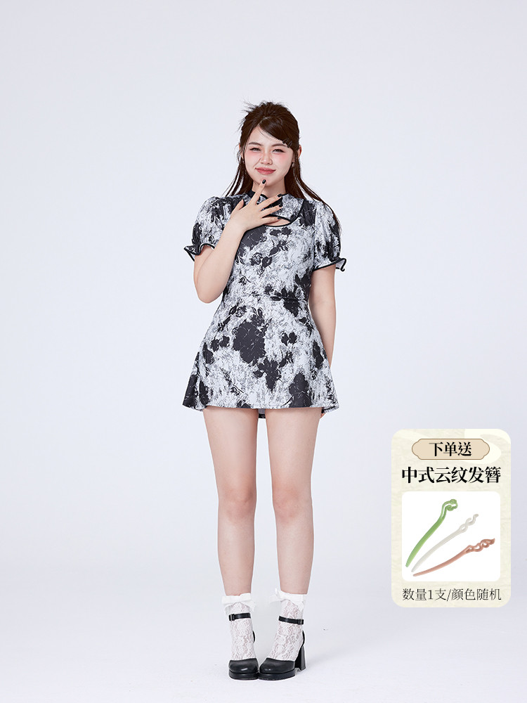 肉をカバーするデブ女子向け大きいサイズ水着2024新作温泉国民風コンサバデブmm分割水着
