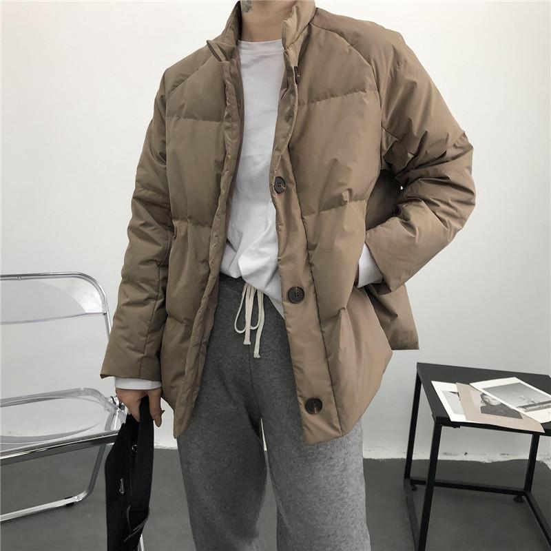 ダウンジャケットレディース冬服ショート丈ボタンダウン無地秋冬ダウンコートゆったり暖かい保温防寒羽織り軽量キルティングダウンパーカー 7,188円