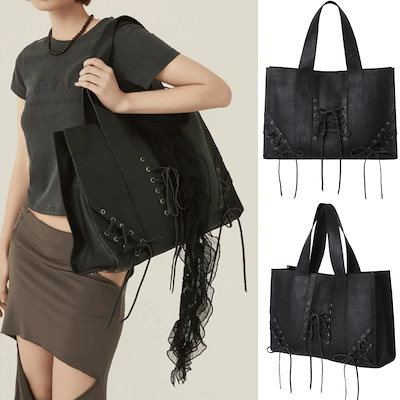 Qoo10] threetimes Trunk eyelet bag ショル : バッグ・雑貨
