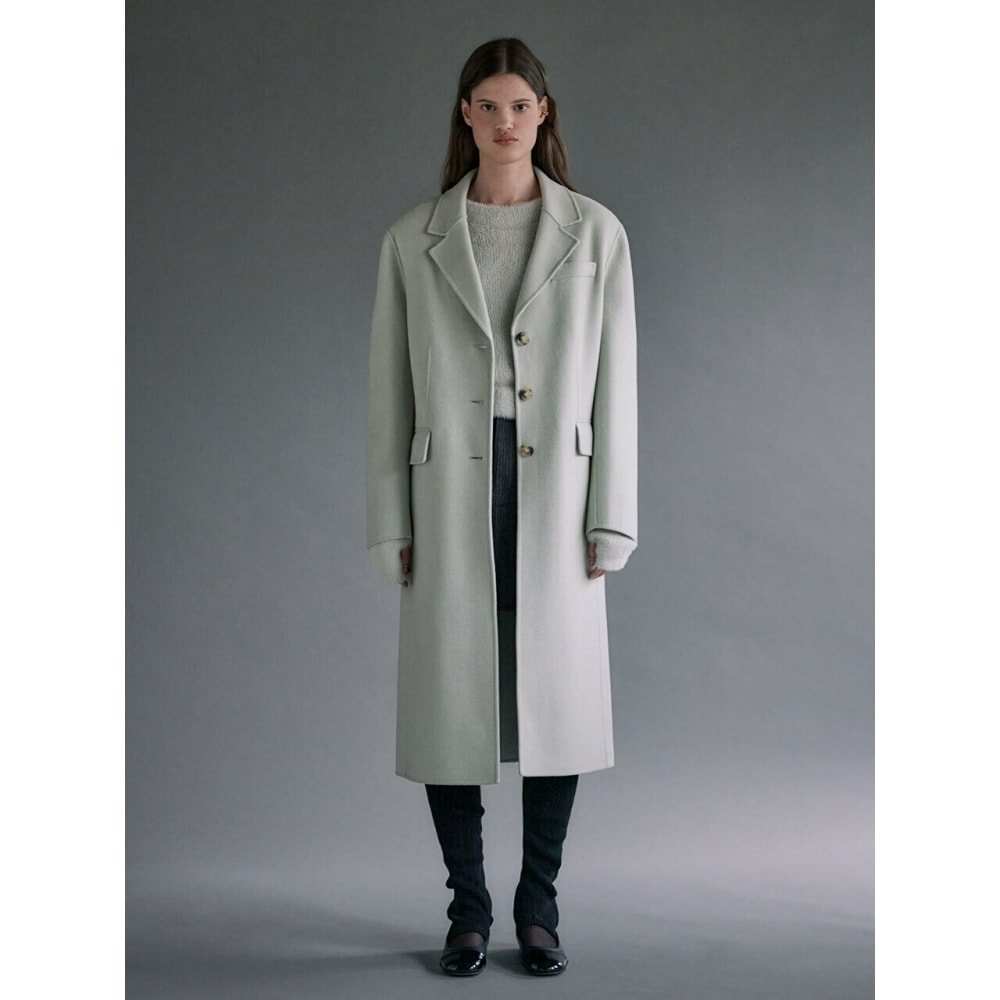 LOEUVRE クラシック シングル ハンドメイド コート SW3WH401 3B