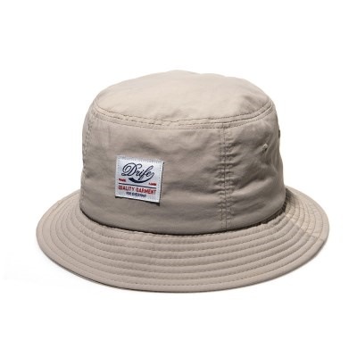 肌触りがいい [韓国直送] LOGO BUCKET HAT - BEIGE_（1068864