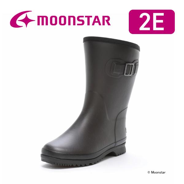ムーンスター レインブーツ 軽い 防滑 長靴 雨靴 レディース ウィンター シューズ 靴 履きやすい moonstar MF FG18RL ブラウン [2024年秋冬新作] 9月6日発売