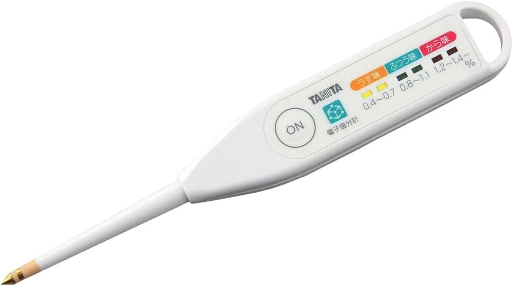 タニタ 塩分計 しおみくん SO-303 白