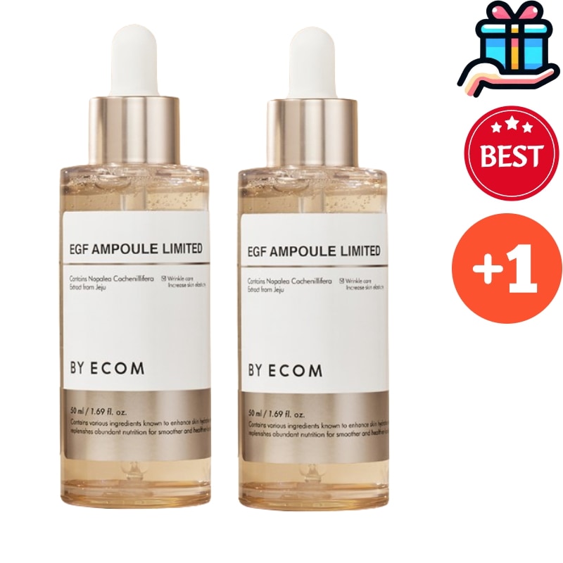 [新作/大容量1+1] EGF アンプル 50ml + 50ml 弾力 シワ 栄養 美容液 韓国スキンケア ほうれい線 たるみ トーンアップ 韓国コスメ 正規品