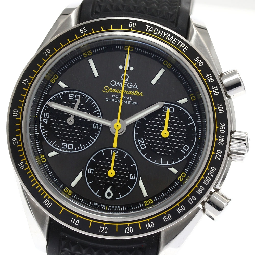 オメガ OMEGA 326.32.40.50.06.001 スピードマスター レーシング デイト コーアクシャル クロノメーター 自動巻き メンズ _898828【中古】