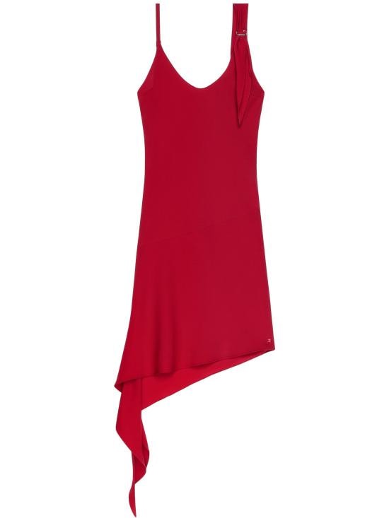 COURREGES Women Mid Skirts 125CRO538PL0147 4015 RUBY