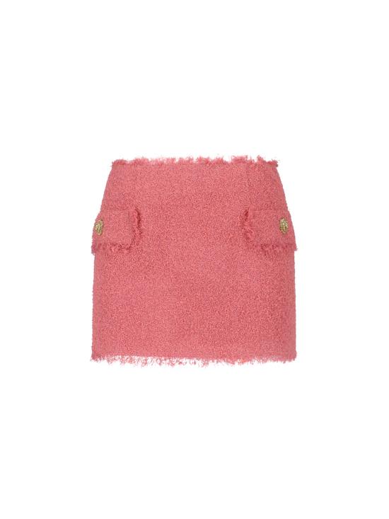 BALMAIN Women Mid Skirts GF0LBB50WD60 4HO Pink