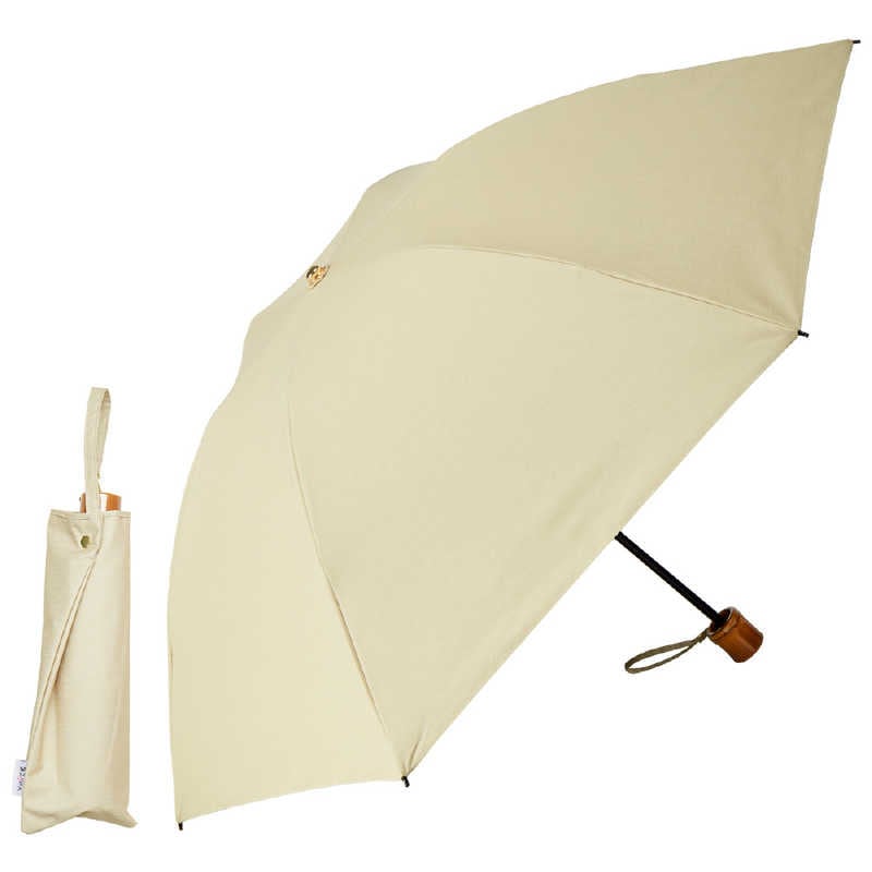 KIZAWA　逆さ式日傘シルキーラックス sakasa glare クラシック ［日傘 /50cm］ ベージュ　S010-M55O-beige