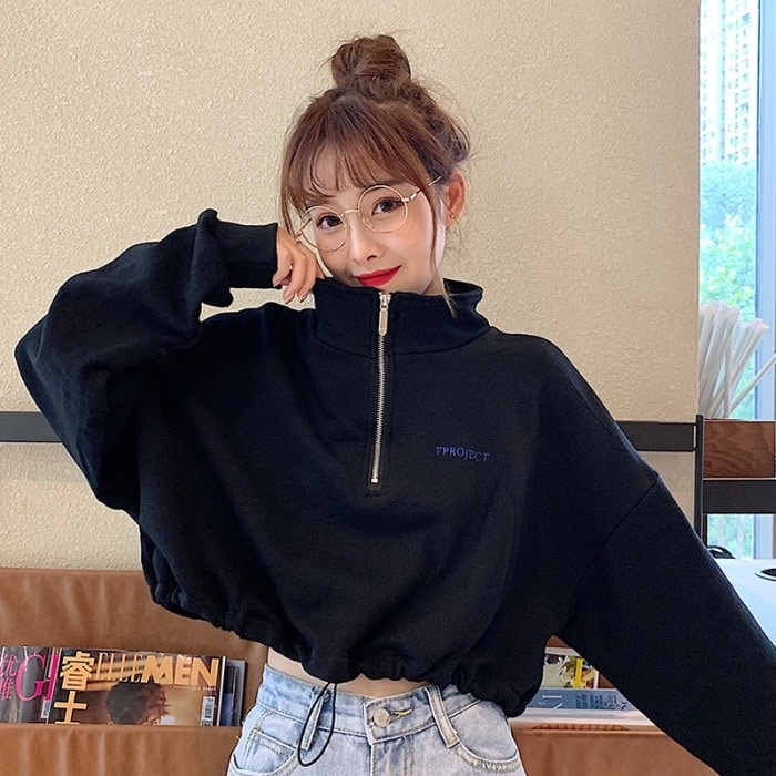 新入荷 ショート丈 トレーナー ダンス 衣装 へそだし レディース プルオーバー 春春冬春春冬春 春春冬春 無地 おしゃれ 長袖 可愛い トップス 体型カバー トップス カジュアル