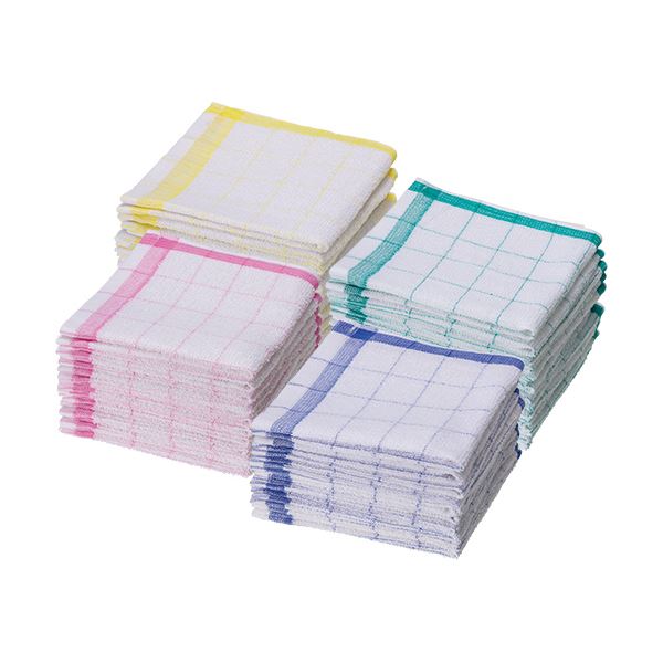 （まとめ）お徳用タオルふきん 1パック（50枚） (×3セット)