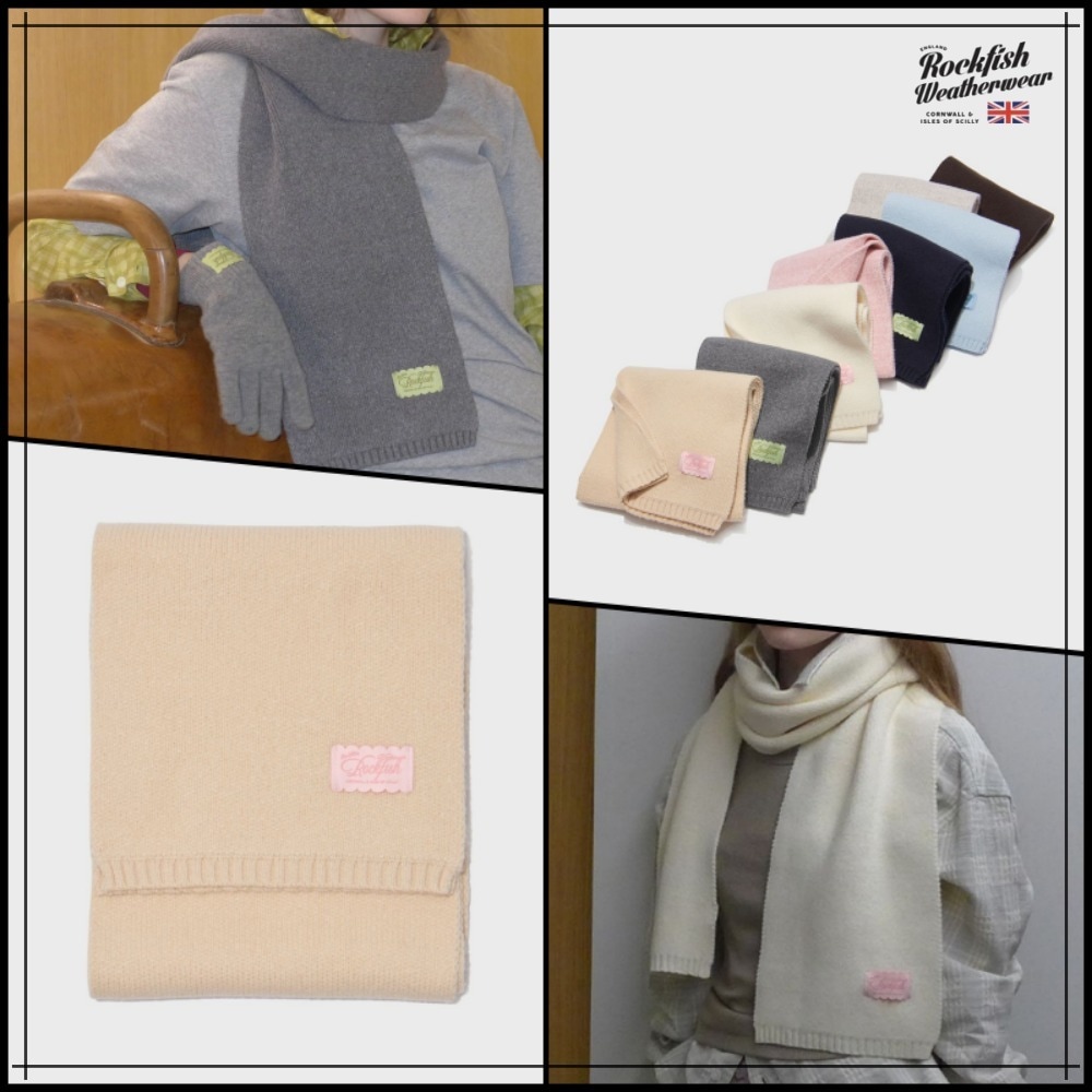 NEW FLUFFY KNIT MUFFLER