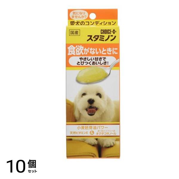 チョイスプラス スタミノン 食欲がないときに 40g 10個セット