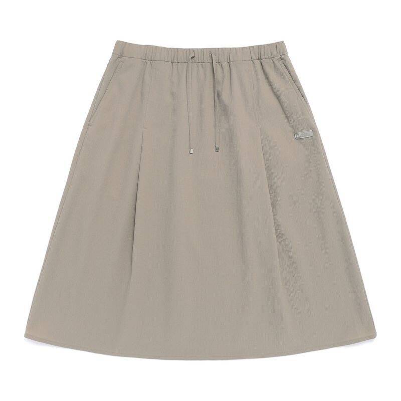 ナショナルジオグラフィック NATIONALGEOGRAPHIC N262WSK320 レディース エアサッカー Aラインスカート OAK BEIGE N262WSK320511 420209
