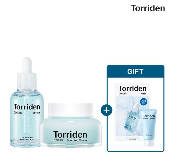 トリデンダイブインヒアルロン酸セラム50ml+スライディングクリーム100ml(+ダイブインクリーム20ml+マスク1枚)