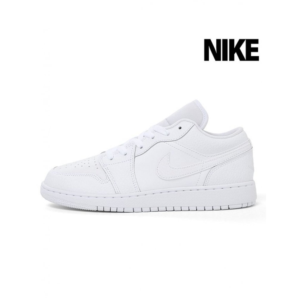 ナイキシューズ BG スニーカーエアジョーダン 1 ロートリプルホワイト 553560-130