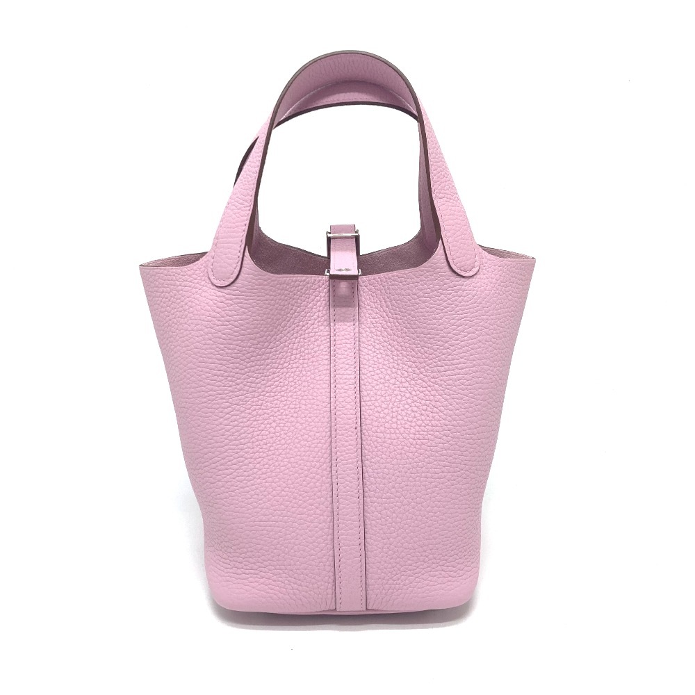 ハンドバッグ ピコタンロックPM ハンドバック バック カバン トリヨンクレマンス モーヴシルベストル ピンク