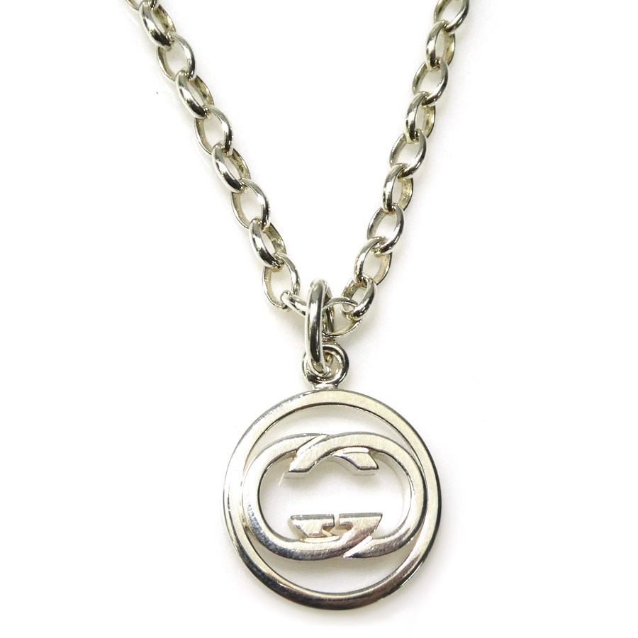 グッチ GUCCI ネックレス インターロッキング シルバー925 シルバー レディース e60449a 15,478円