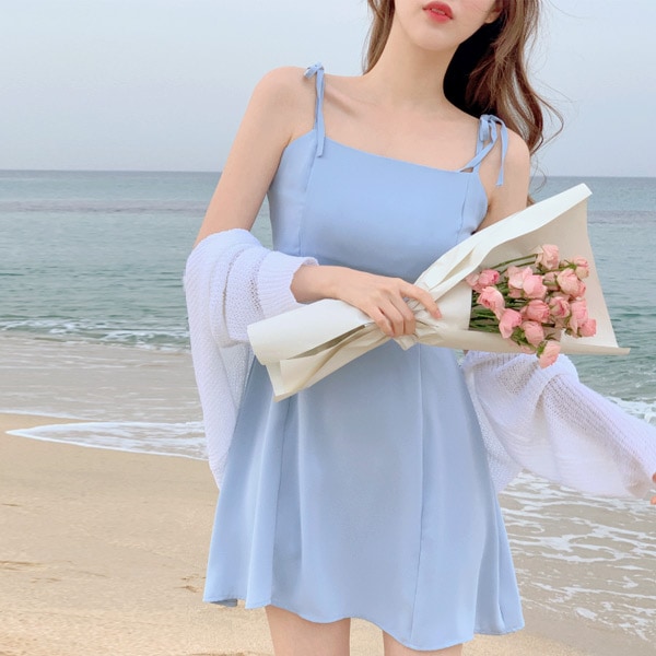 2丈キャミフレアワンピース op15124