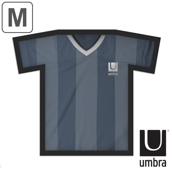 ユニフォーム額 M ティーフレームディスプレイ 額縁 umbra アンブラ ユニフォーム額縁 コレクションケース ユニフォーム ケース 収納 ディスプレイ Tシャツ型 壁掛け用フック付き