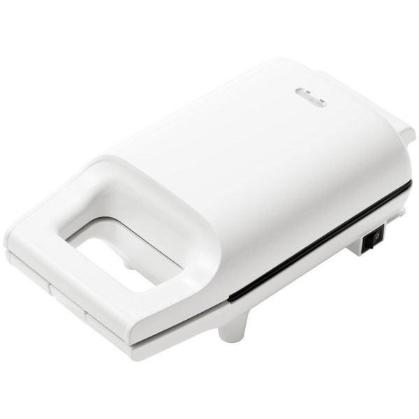 ホットサンドメーカー ホワイト 具がたくさんはさめる(a2506410) メーカー直送