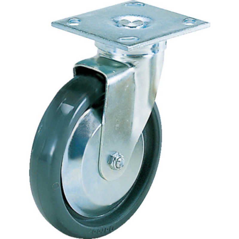 スガツネ工業　重量用キャスター31-74-PSE(200-133-392)　3174PSE