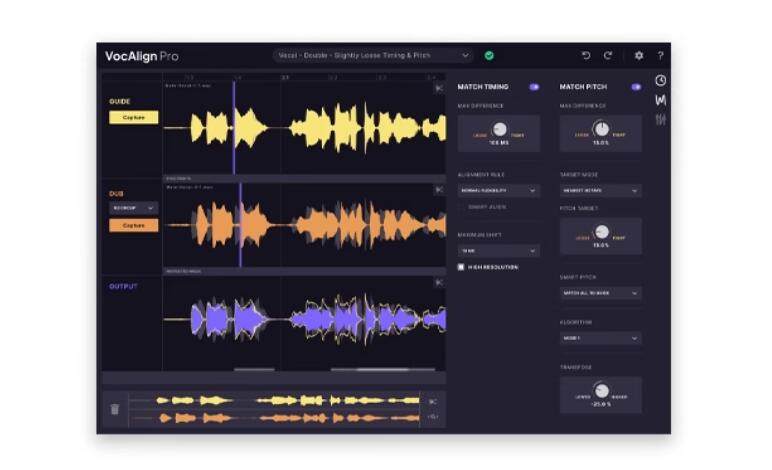 サウンドアラインメントプラグイン Synchro Arts VocAlign 6 Pro