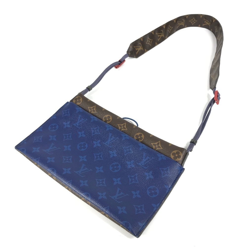 ショルダーバッグ M43854 スプリット サコッシュ モノグラム キムジョーンズ 斜め掛け カバン モノグラムキャンバス ブラウン