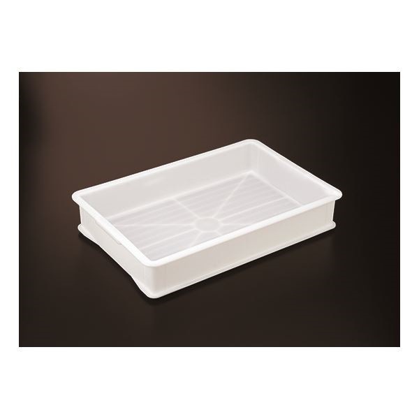 [10個セット] 抗菌 食品用コンテナー/パンコンテナー [小型深] ナチュラル