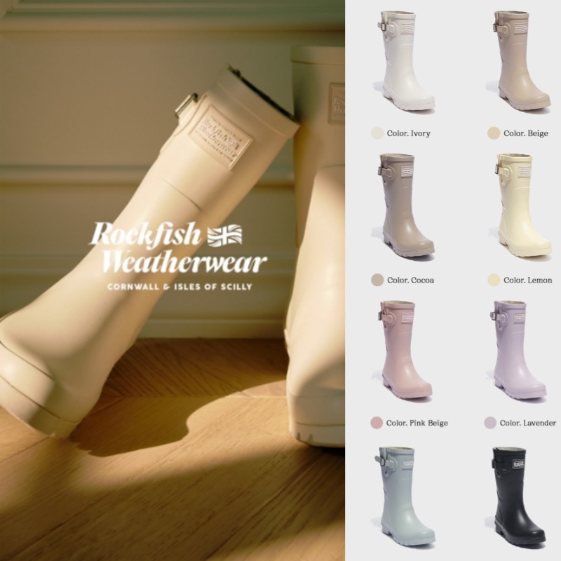 NEW ORIGINAL RAIN BOOTS SHORT - 8color 3.3cm台 ロングレインブーツ