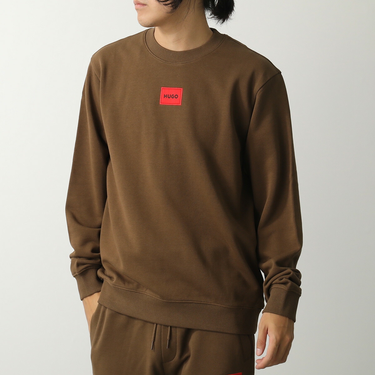 HUGO BOSS ヒューゴボス トレーナー Diragol212 50447964 メンズ スウェット 長袖 クルーネック スウェットシャツ ロゴラベル カラー3色