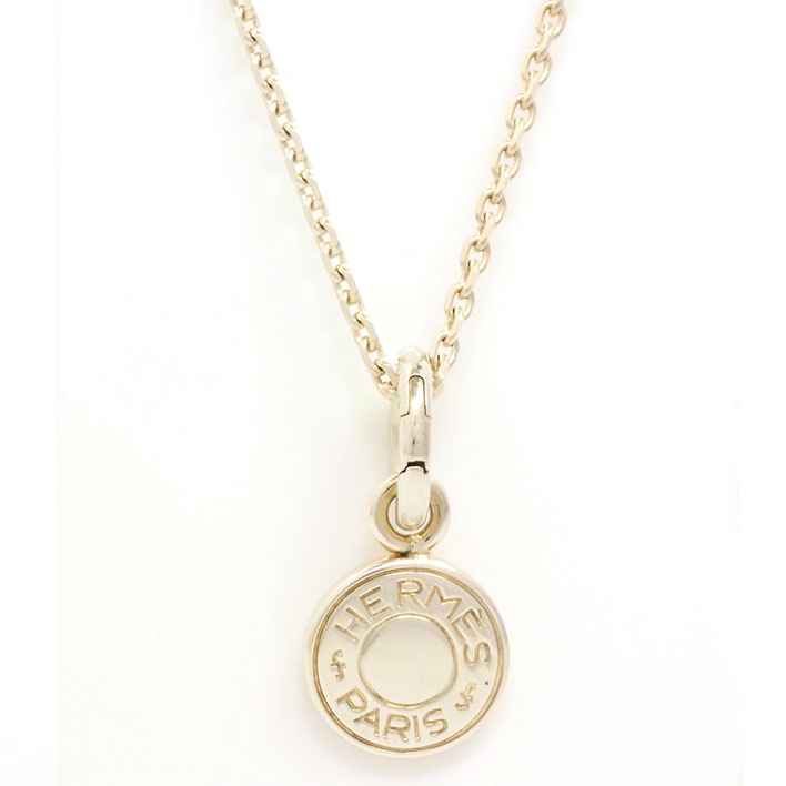 【美品】エルメス セリエ　チャーム シルバー925 【ネックレス】