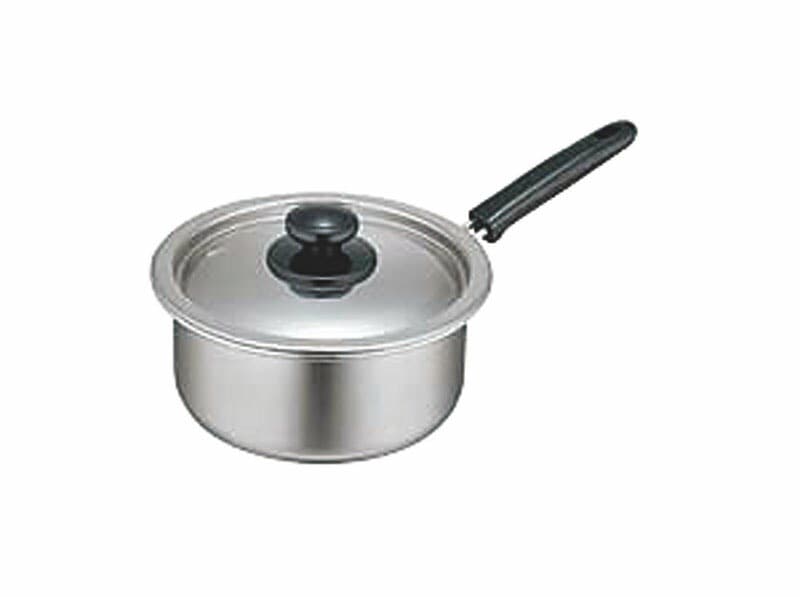 カンダ 18-0モリブデン実用鍋 片手 20cm（3.3L）