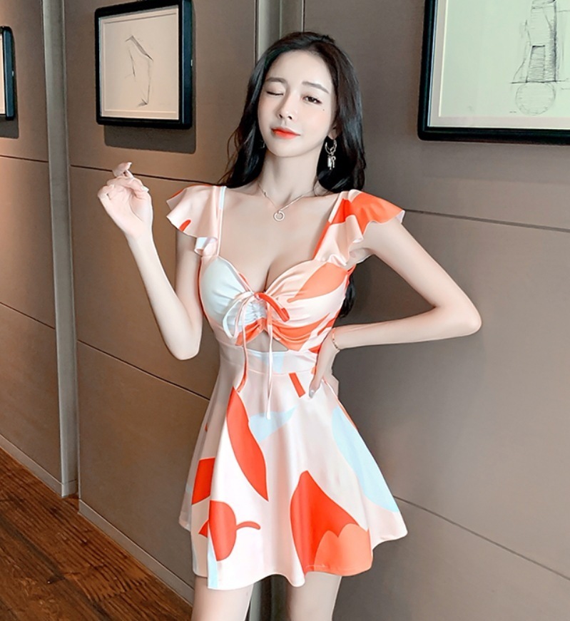 ワンピース デート モテアイテム ワンピドレス フリルデザイン ショート丈 ノースリーブ スリット 可愛い きれいめ 上品 おしゃれ かっこいい 可愛い ラブリー キュート ガーリー クール