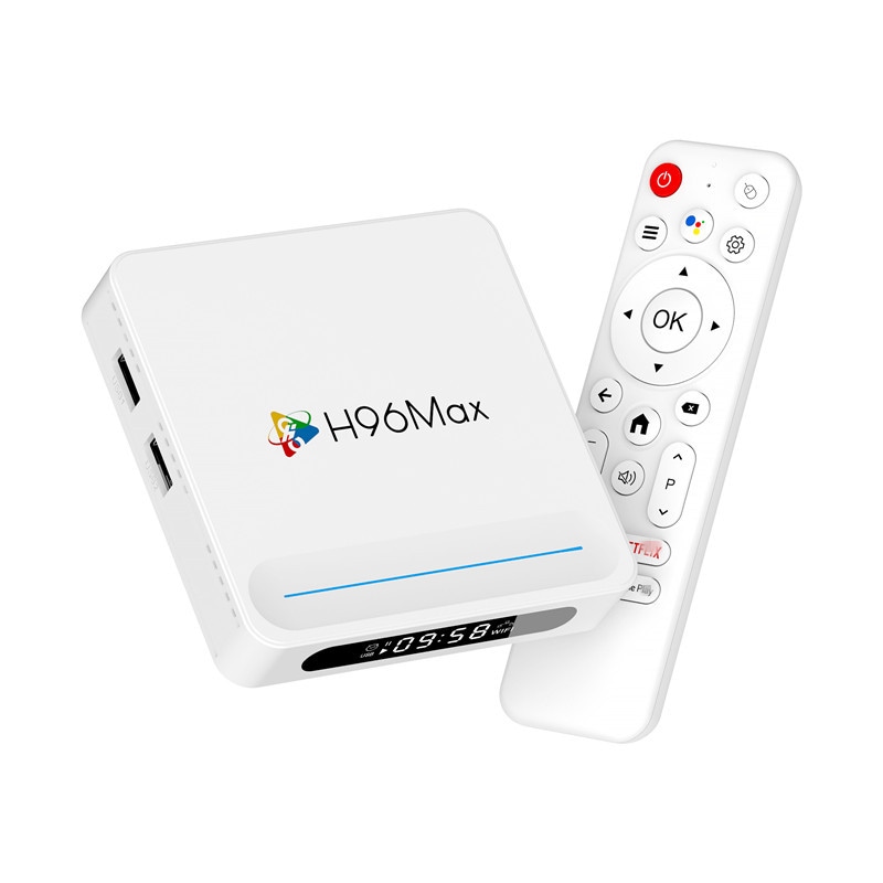 H96 max H618 Plus セットトップ ボックス Android 14.0 4k Hd デュアルバンド Wifi Bluetooth 5.4
