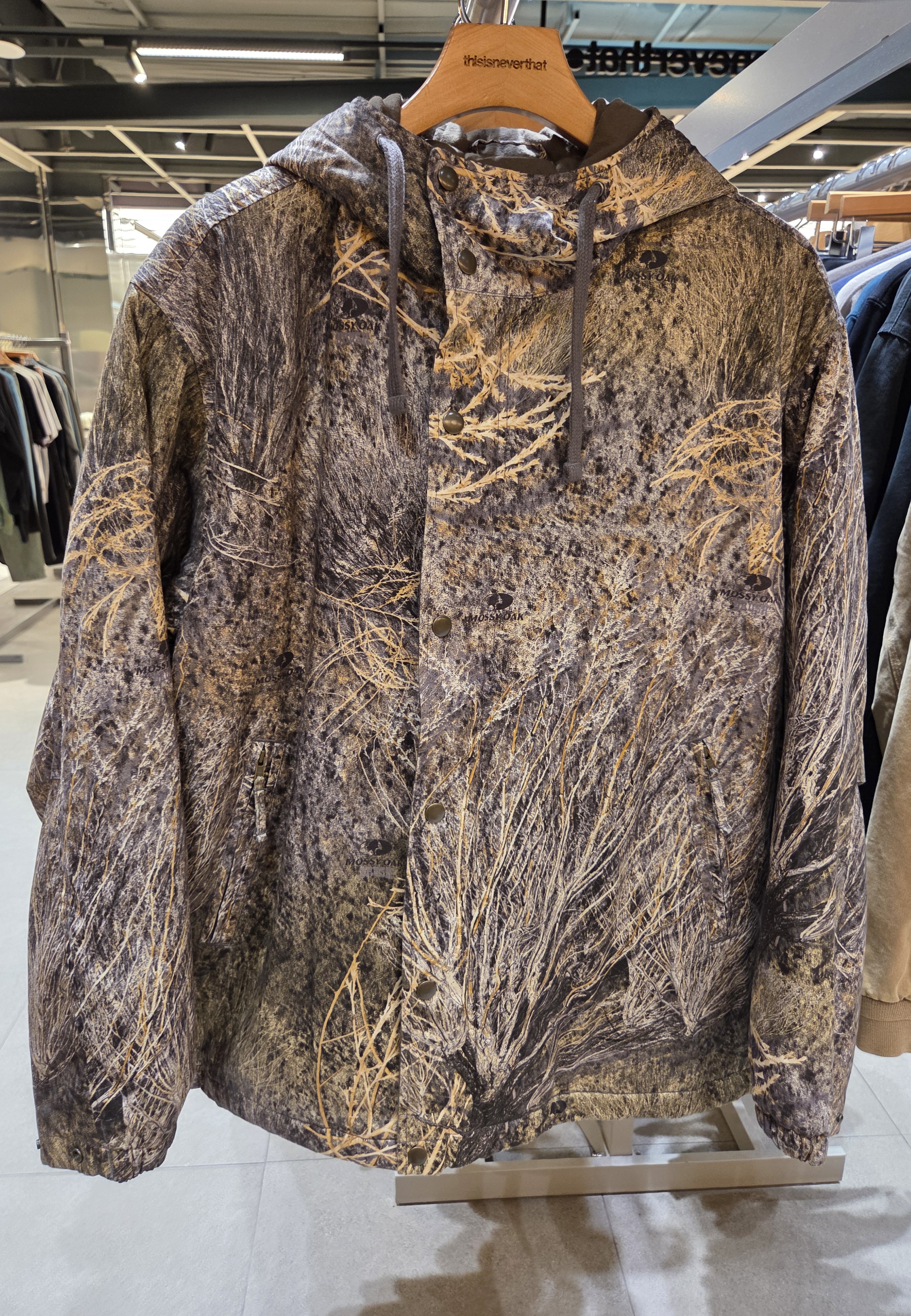 【THISISNEVERTHAT】 25FW HOODED PUFF PARKA : CAMO