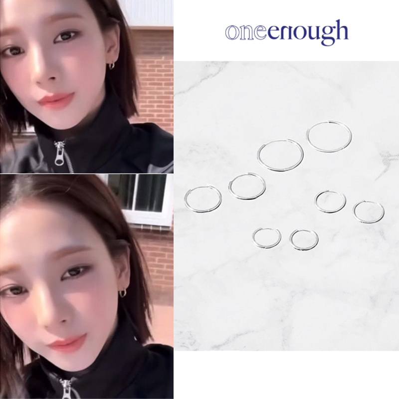 エスパカリナ着用 Like Soul Mate Earring シルバーピアス