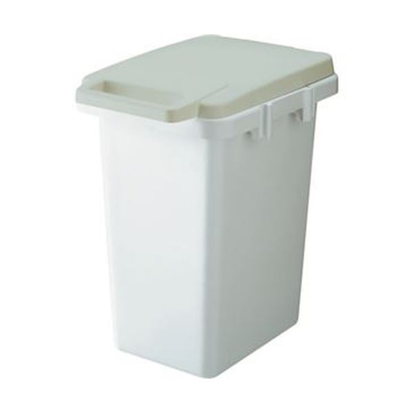 （まとめ）TRUSCO 連結ワンハンドペール33L ベージュ TRHP-33-BG 1個[x5]