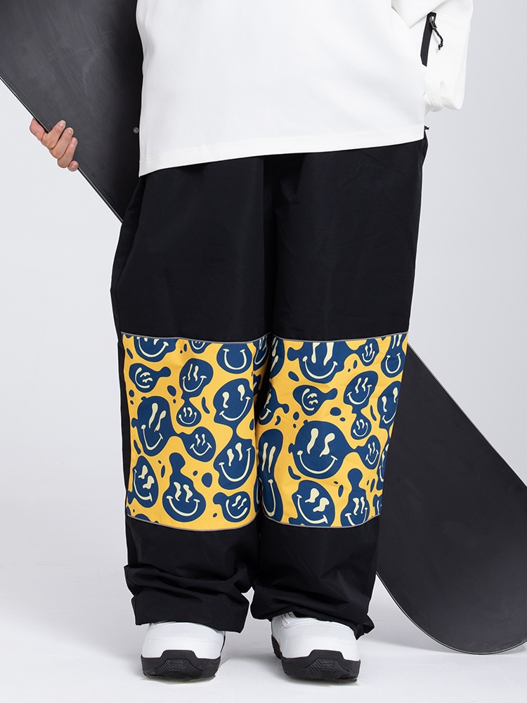 スノボウェア 8色 2025 2026 耐水圧10000mm スノボパンツ ズボン ブラウン黒 おしゃれ 韓国風 スノーボードウェア スノーウェア スキーウェア メンズ レディース ユニセックス