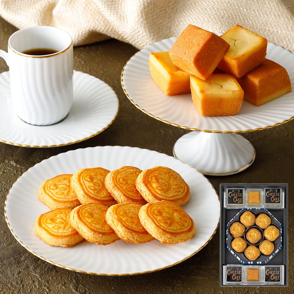 【手提げ袋付き】 資生堂パーラー 菓子詰め合わせ E40 お菓子 プレゼント スイーツ チーズケーキ クッキー 菓子折り スイーツギフト クリスマス お歳暮 挨拶 お祝い 贈答 退職 ランキング お返