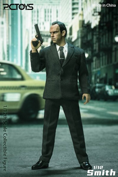 PCTOYS Hacker Agent Smith 1/12 アクションフィギュア PC026A
