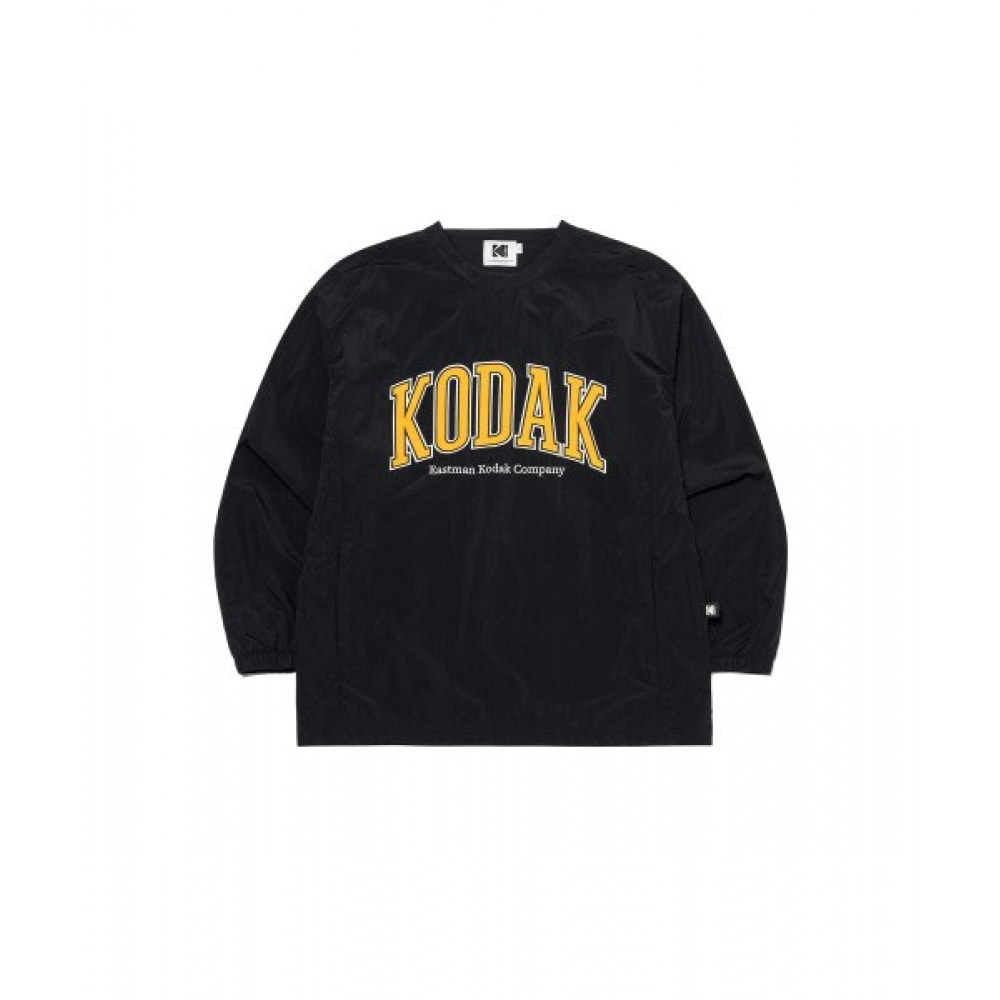 コダックエッセンシャルワーディングロゴゲレンデスウェットシャツブラック