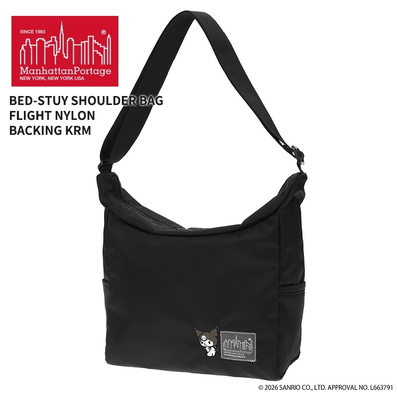 マンハッタンポーテージ クロミ ショルダーバッグ 斜めがけ Manhattan Portage サンリオコラボ MP6041NTWLBKRM
