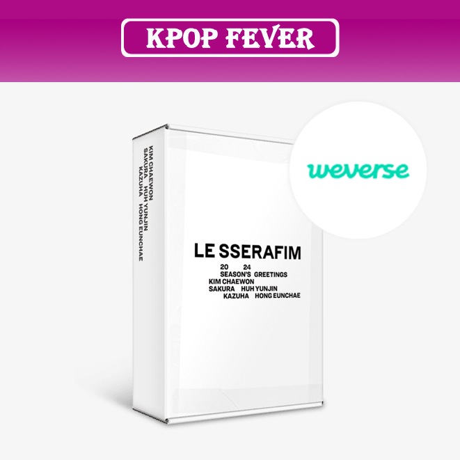 【WEVERSE特典】 LE SSERAFIM 2024 SEASONS GREETINGS (流通特典付き)