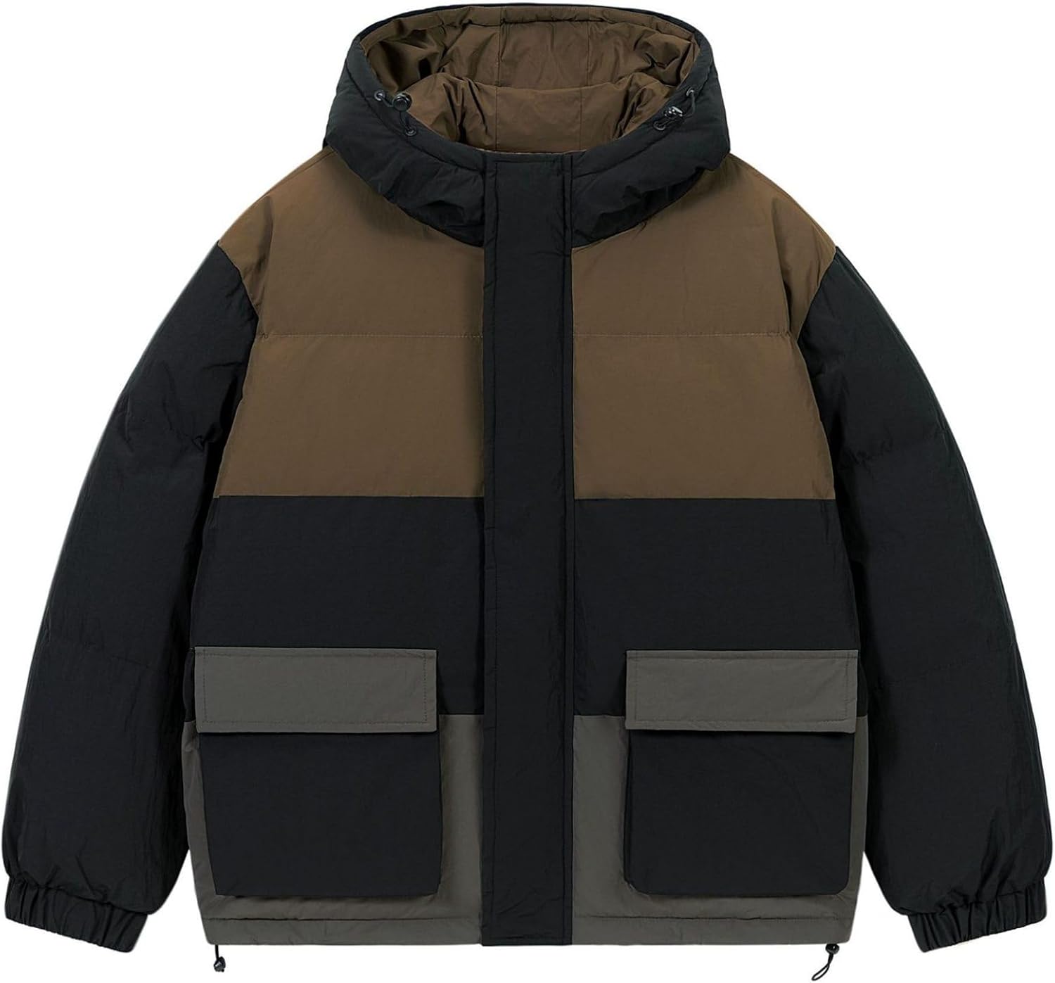 中綿ブルゾン コート 大きいサイズ ジャケット 防風トップス メンズ レディース 帽子付き 分厚い 保温防寒 ショート丈 20代 30代 ファッション カジュアル クリスマスギフト 登山