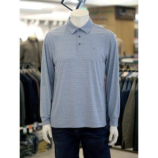セーブゾーン03男性春ベーシック小ドット柄カラーTシャツAGPQTS1902A_P389961820