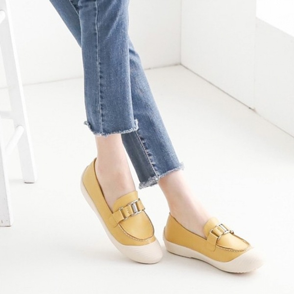 (Ninas Paris) チェーンリンクデイリーローファー