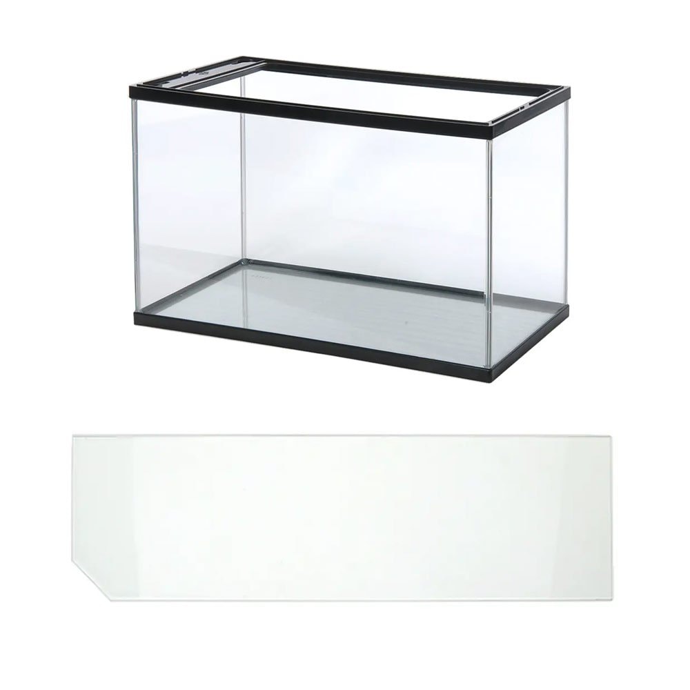 ガラス水槽 60X29.5X36.5cm ガラスフタ付き 上部フィルター使用 CRC10―11―02―50―00